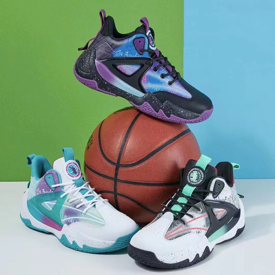 贝哥耐磨篮球鞋男鞋正品高帮减震运动鞋2022冬季新款有声防滑球鞋