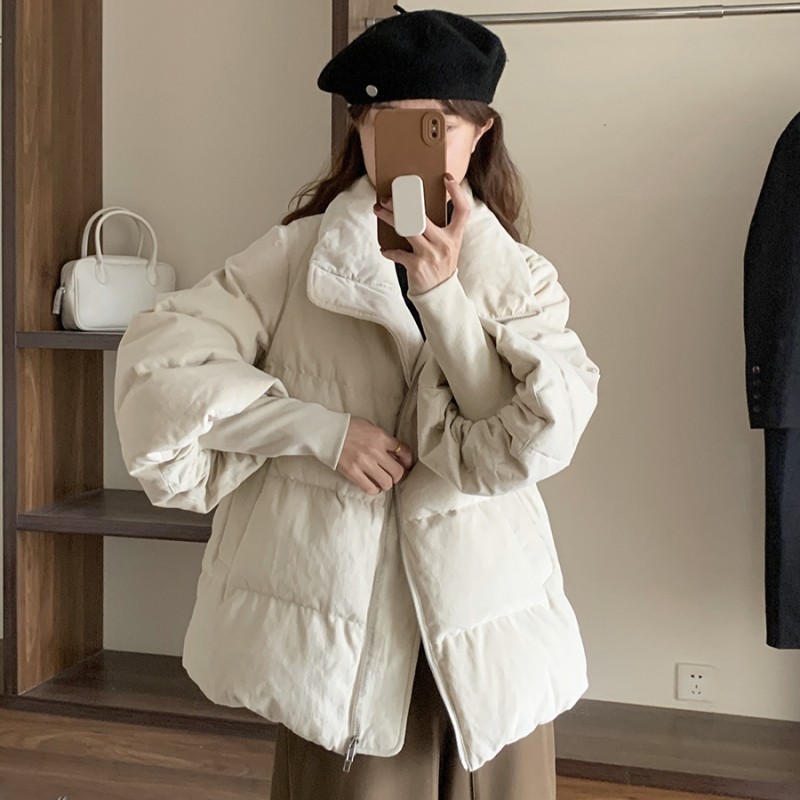 2025年新款女冬棉衣短款韩版宽松加厚休闲棉服时尚百搭棉袄外套潮,女装/女士精品,棉衣/棉服,淘宝优惠券,粉丝福利购,淘宝优惠卷