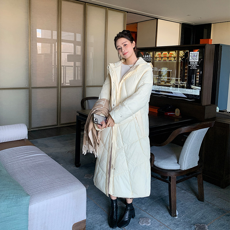 2025年新款棉服女冬中长款宽松设计感棉衣棉袄过膝加厚外套潮