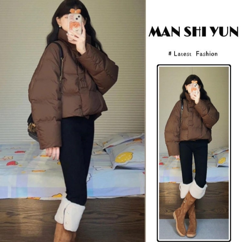 2025年新款棉服女冬短款宽松加厚棉衣复古潮流棉袄韩版时尚外套潮,女装/女士精品,棉衣/棉服,淘宝优惠券,粉丝福利购,淘宝优惠卷