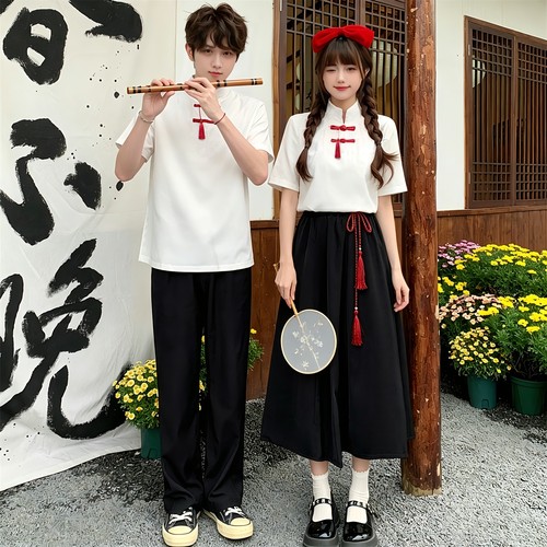 比赛诗歌朗诵大合唱舞台演出服