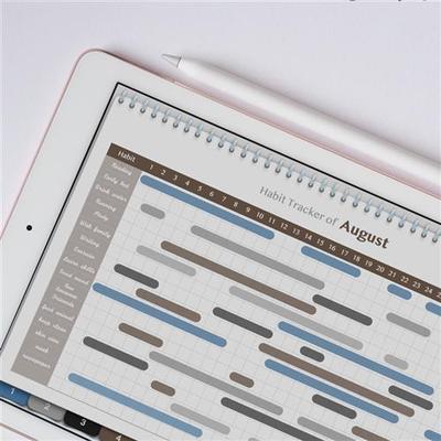 好习惯打卡电子手账模板ipad Goodnotes Notability学习办公效率