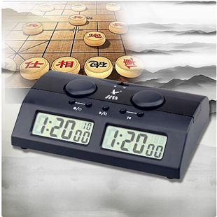 天福棋钟PQ9902A三合一国际象棋围棋棋类比赛计时器 加秒