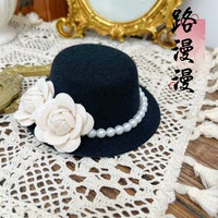 Viola Serenade, Lolita top hat, British style, cla series, elegant Lolita with lace bow at the edge thumbnail 8