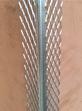 金属拉伸护角钢板楼梯踏步护角网 建筑抹灰防裂加固镀锌板护角条