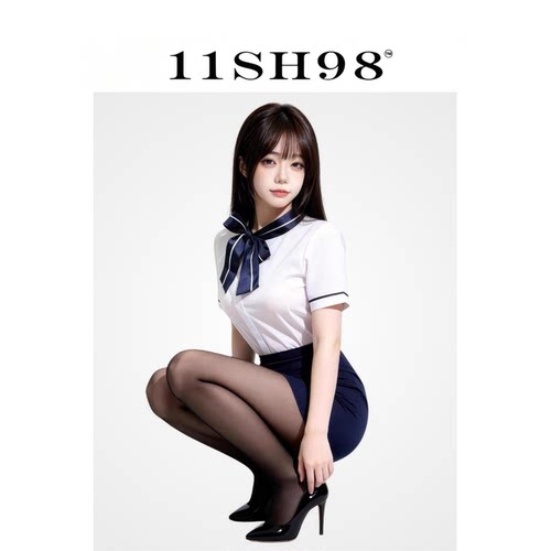 11SH98性感风蝴蝶结衬衫包臀睡衣套装女夏季修身睡裙制服情侣约会