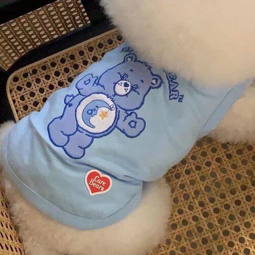ins韩国宠物狗狗T恤套头卫衣泰迪比熊小型犬背心春秋衣服 - 封面