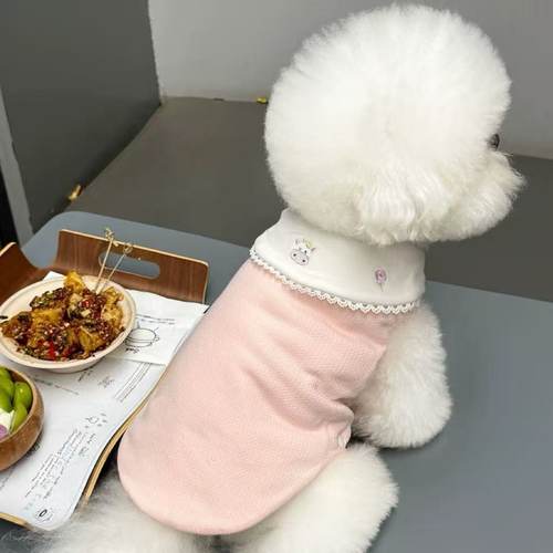 小狗狗可拆卸护肚棉衣宠物衣服泰迪比熊约克夏猫咪小型犬秋冬装