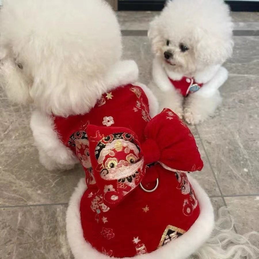 狗衣服秋冬新泰迪比熊