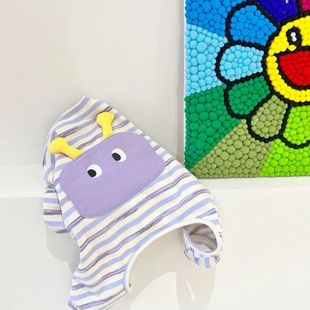 四脚衣猫咪衣服 背带狗狗衣服夏季 宠物薄款 雪纳瑞小狗全包泰迪夏装