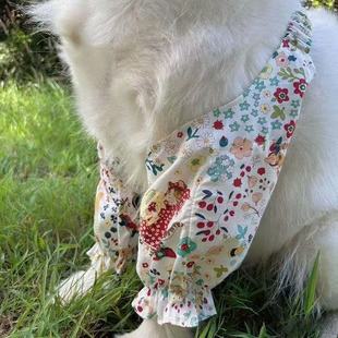 萨摩金毛狗狗前腿护膝中大型犬防磨防脏关节保护套宠物专用护肘衣