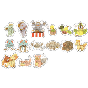 动漫游戏周边口袋妖怪精灵宝可梦小火马透明亚克力挂件现货满包邮