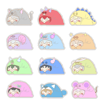 日本动漫周边透明亚克力挂件