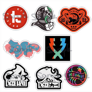 动漫游戏周边Splatoon 2斯普拉遁章鱼2透明亚克力挂件挂饰全新