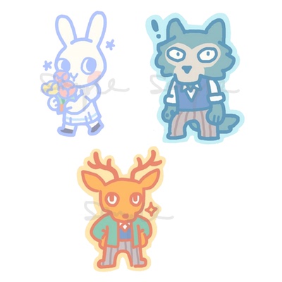 绮丽屋日本动漫周边beastars挂件