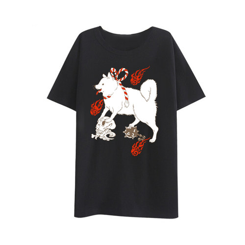 绮丽屋日本动漫周边鬼灯的冷彻小白地狱犬衣服T恤卫衣满百包邮