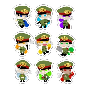 动漫游戏周边玩具狱都事变Q版狱卒透明亚克力挂件现货满百包邮