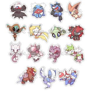 动漫周边游戏周边玩具口袋妖怪精灵宝可梦亚克力挂件现货满百包邮