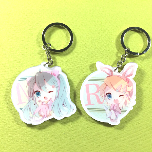 初音未来日本亚克力挂件满包邮
