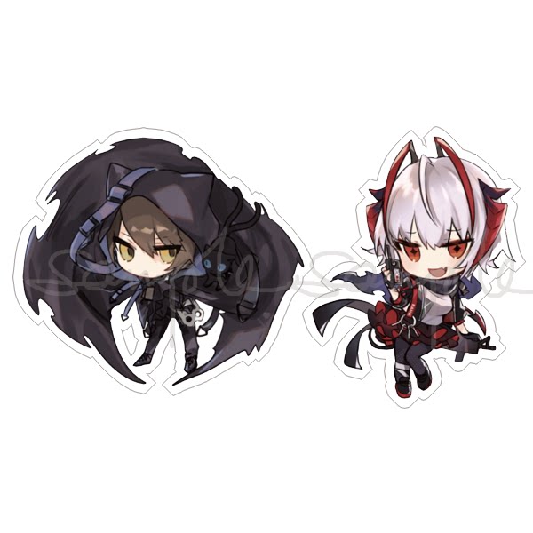 动漫周边游戏周边玩明日方舟傀影/w透明亚克力挂件现货满百包邮