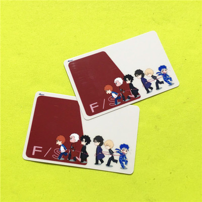 绮丽屋日本动漫周边FATE STAY NIGHT卫宫士郎高光覆膜卡贴满包邮