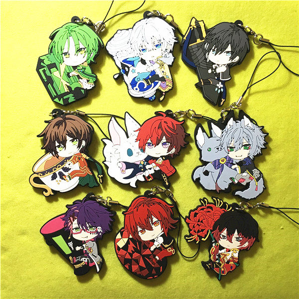 绮丽屋日本原单散货动漫周边梦王国和沉睡的100王子抱物橡胶挂件