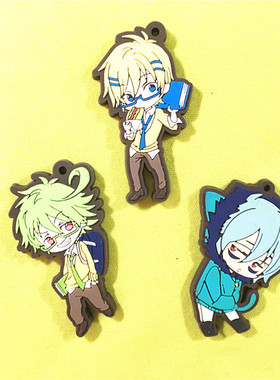 绮丽屋日本动漫周边原单散货SERVAMP小黑橡胶挂件满百包邮淘金币