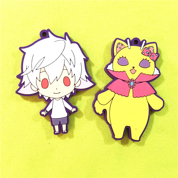 绮丽屋日本动漫周边原单散货karneval狂欢节橡胶挂件满百包邮现货