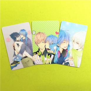 绮丽屋日本动漫周边DMMD戏剧性谋杀苍叶高光覆膜卡贴满百包邮新品