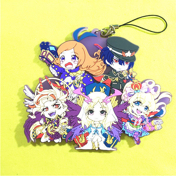 绮丽屋日本动漫周边日单散货怪物弹珠monster strike超大橡胶挂件