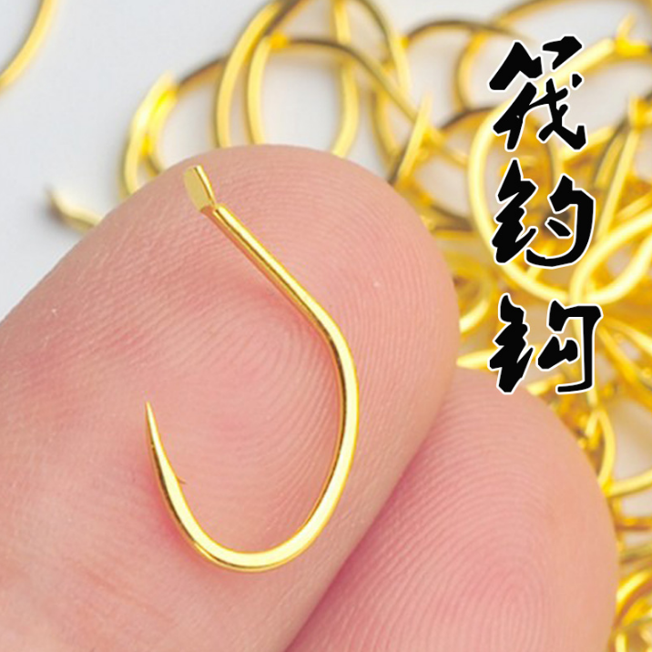 微铅筏钓鱼钩小号伐钓阀钓钩伐钓钩有倒刺高碳钢翘嘴白条钩渔具钩