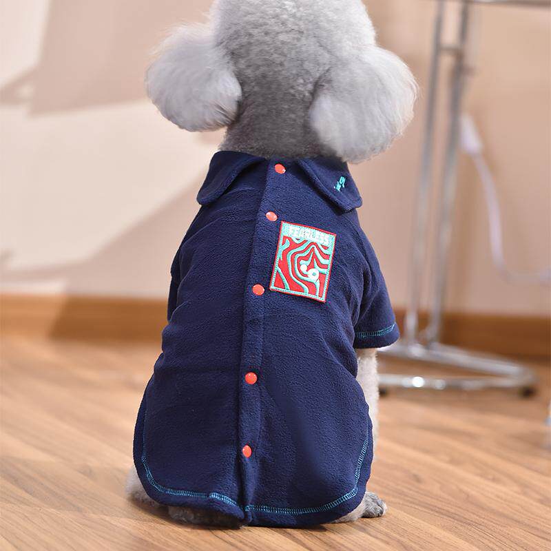 小狗狗衣服秋冬装衬衫加绒保暖泰迪博美柯基中小型犬冬天宠物服装