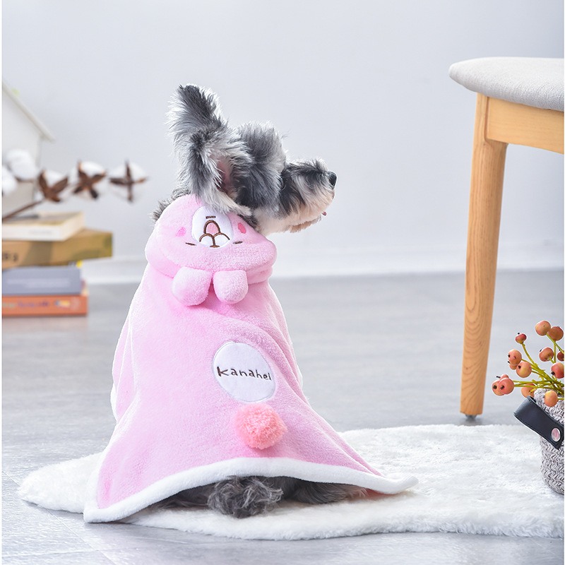 泰迪博美贵宾秋冬毛毯被子睡袍