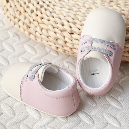 春秋季婴儿鞋子软底防滑新生儿单鞋0-3个月男女宝宝鞋一岁学步鞋6