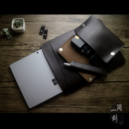 微软电脑surface pro包7/8/9/11/X保护套book内胆包laptop7studio14.4皮套GO4 13.8寸