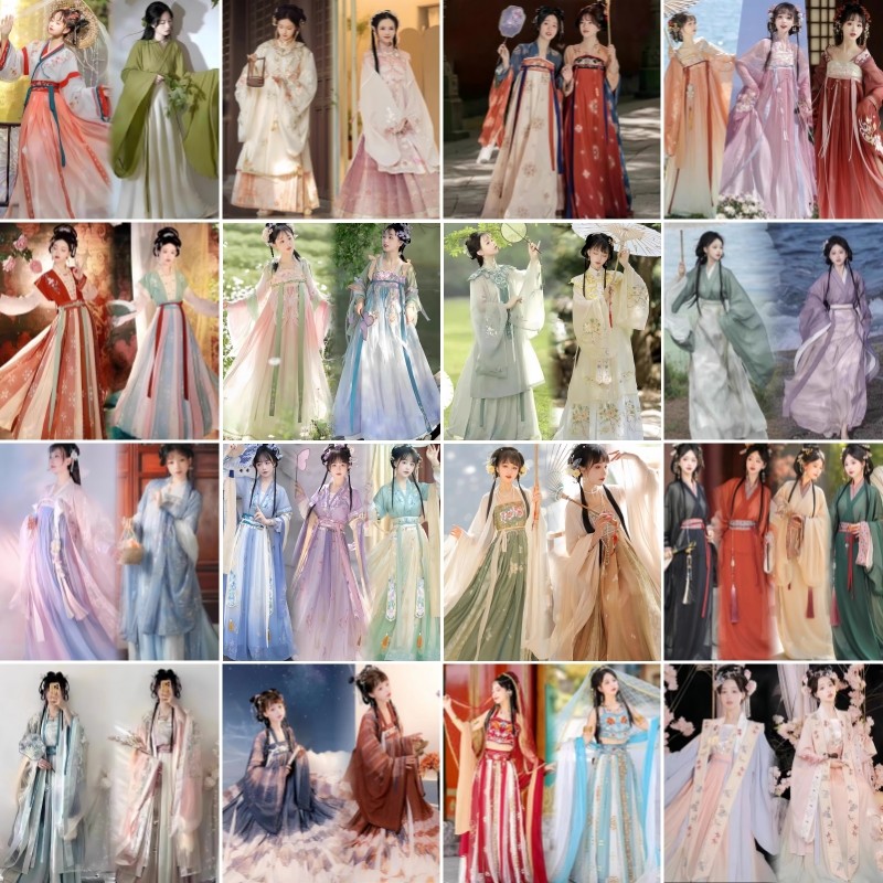 出租超仙飘逸古风女款汉服租借整套成人服装秋季仙气古装套装租赁