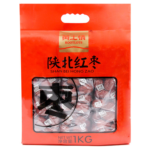 黄土情陕北红枣1000g延安特产办公室送礼健康网红零食即食红枣 - 封面