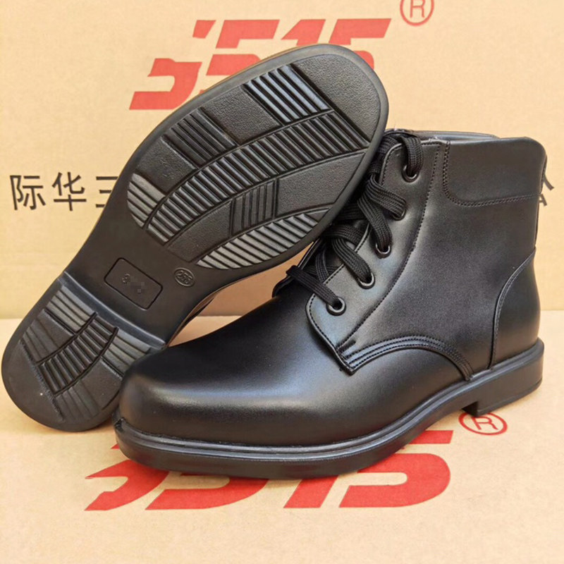 冬季正品士兵绒皮鞋男士真皮羊毛战术靴/飞行靴/沙漠