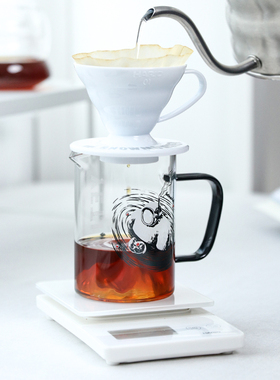 HARIO&MASADA&杨东明插画艺术家联名手冲套装V60滴滤式手冲咖啡