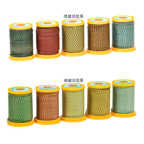挂绳吊坠挂绳巧丝8股成品蜡绳