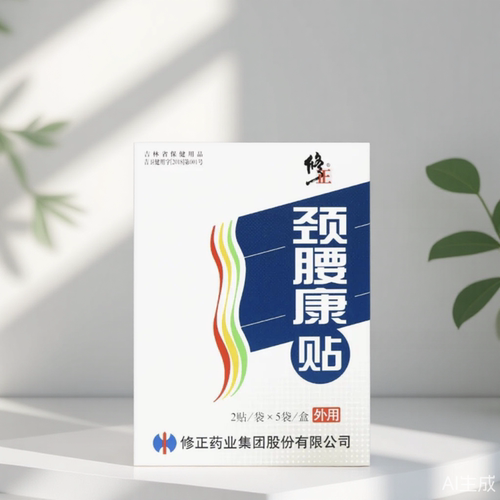 正品修正颈腰康贴10贴颈肩腰腿贴膏关节颈椎腰间盘贴外用