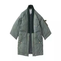 EVOPS gốc Yu Wenle kimono robe cotton jacket áo khoác xuống áo khoác không visvim - Trang phục Couple áo khoác couple tx