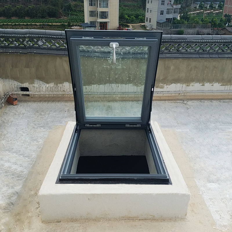 电动天窗玻璃房顶别墅手动平移