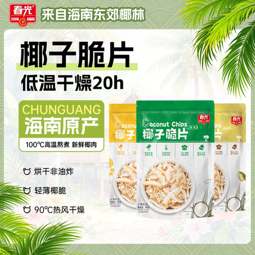 春光果干休闲零食独立包装椰子片