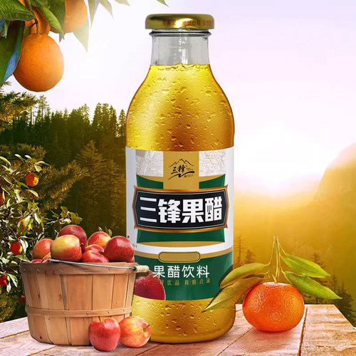 苹果醋饮料410ml*12瓶装三氯蔗糖