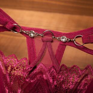 Decoration Fashion Womens Lace Thong Low Diamond waist