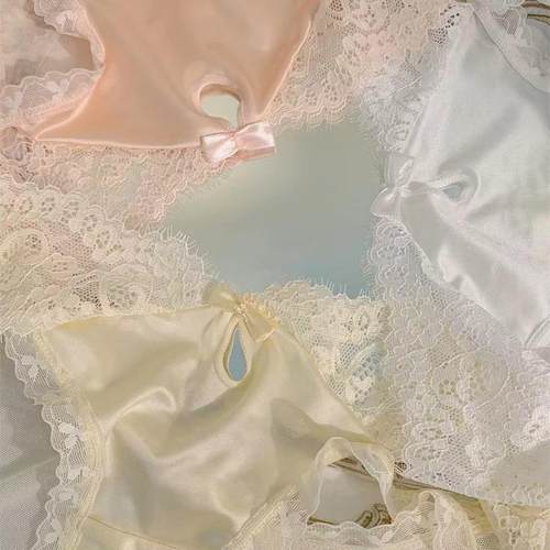 briefs womens waist low breathable ladies panties mesh lace