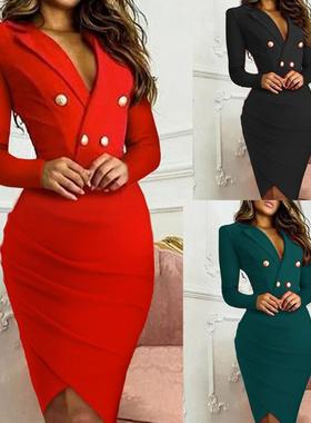 blazer up dress dresses business african women modest