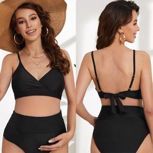 supporting swimsuit belly sexy loose beach