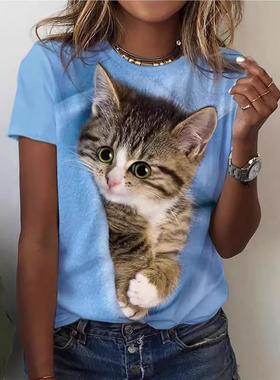 womens clothing -shirt crew neck fashion summer elegant